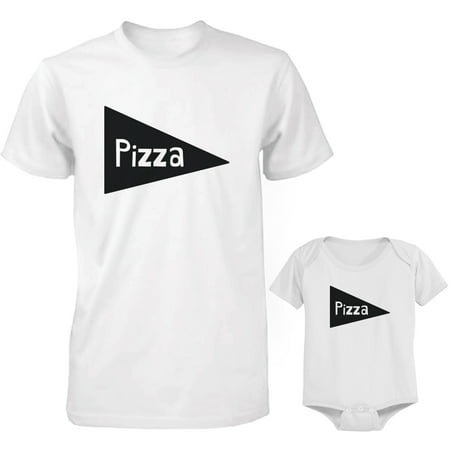 

Pizza Dad and Baby Matching Shirt and Bodysuit