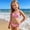 Pink, variant on Swimsuit For Girls Girls Swimsuit With Shorts Two Piece Set Girls Bikinis Girls Rompers Size 13-14 Years
