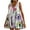 Purple#1, variant on Viikei Summer Dresses for Women Casual V Neck Sleeveless,Women's Summer Print Casual Loose Sleevless V-Neck Dress Multicolor S
