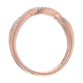 thumbnail image 2 of 0.15 Carat Diamond Wedding Band Ring in 14K Rose Gold(Ring Size 5.25) (SI1-SI2 Clarity), 2 of 4