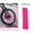 Hot pink, variant on RoamHome 72-Pack Wheel Spoke Covers, 24-inch Motorcycle Bicycle Spoke Sleeves, Easy No-Tool Installation, Durable Weather-Resistant Plastic Spoke Decor Set in 10 Colors
