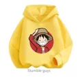 thumbnail image 3 of Sudadera con capucha de una pieza, ropa de anime para niños, ropa para niños, primavera y otoño, ropa para niñas, sudadera con dibujos animados de Luffy Zoro, traje para adolescentes, camisetas con ca, 3 of 5