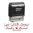 thumbnail image 1 of Printtoo Dater Stamp With Emailed By Text Self Inking Office Stationery Date Rubber Stamp-Blue, 1 of 6