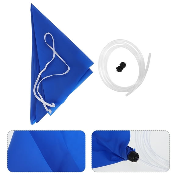 Waterproof Cleaning Cover for Split Air Conditioner 1 Set Wall Mounted AC Washing Protector Bag with Water Pipe for AC Units