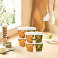 thumbnail image 1 of NUAHRHY Double Compartment Condiment Containers 100ml 2 Compartment Snack Containers Leakproof Sauce Containers Portable Portion Cups with Lids for Sauce Snack Sampling Traveling, 1 of 7