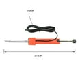 thumbnail image 6 of ABS Electric Vacuum Solder Sucker 36w Welding Desoldering Pump Soldering Sucker with Needle Removal Solder Iron Pen ,Heat Dissipation Efficiently, 6 of 6