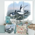 thumbnail image 2 of Designart ' Ancient Bird Life X ' Traditional Canvas Wall Art Print, 2 of 3