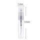 thumbnail image 2 of Atomizador De Perfume Vhermosa 200 Piezas Botella De Spray De Plástico Transparente 3 ml, 2 of 5