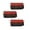 Red, variant on 3pcs Microfiber Auto Cares Sponges Soft Microfiber Applicators Scratch frees Applicator Prevents Soaking Through for Car