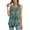 Blue-khaki, variant on CATHY Women's Summer Sleeveless Pleated Top Loose Crew Neck Tunic