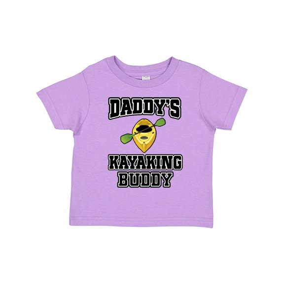 Inktastic Kayak Gifts Daddy Kayaking Buddy Boys or Girls Toddler T-Shirt
