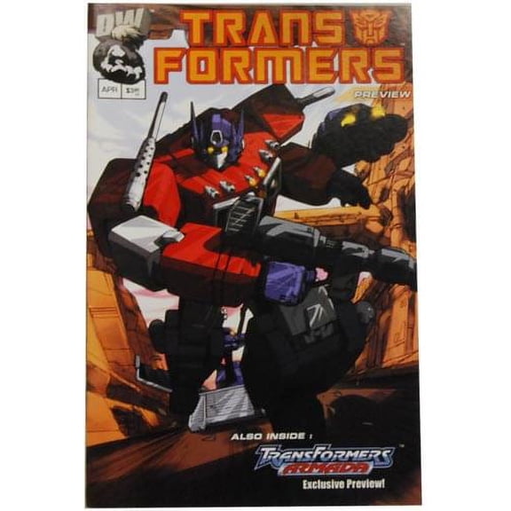 Collectible Transformers Generation 1, Preview 1, Print 1 Comic