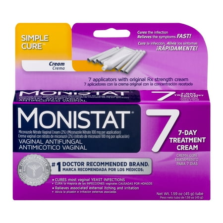 Monistat Vaginal Antifungal 7-Day Treatment Cream, 32.0 OZ - Walmart.com