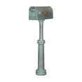 thumbnail image 2 of Classic Curbside Mailbox with Bradford Direct Burial Mailbox Post - Verde Green, 2 of 5