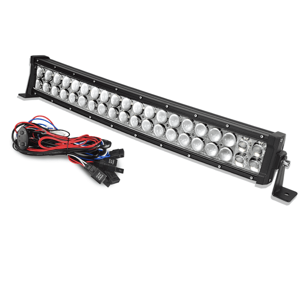 2X 8" 36W Offroad Ford ATV Phillips 42inch 240W 22IN 120W Combo LED light Bar