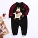 thumbnail image 4 of Conjunto de ropa de hogar para padres e hijos, pijamas de manga larga con estampado de oso de dibujos animados a cuadros navideños europeos y americanos, novedad de 2025, 4 of 4