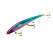 Bomber Lures Long A Slender Minnow Jerbait Fishing Lure, Northern Lights, B15A Floating (4.5 in, 1/2 oz) (B15A452)