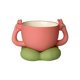 thumbnail image 2 of Taza de café de cerámica con asa, taza de porcelana para leche, té, chocolate, café con leche. Taza y Platillo, 2 of 9
