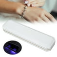 thumbnail image 4 of LED Lighted Jewelry Gift Box, Fashionable Display Gift LED Light Jewelry Gift Box Easy Clean Plastic + Flocking Protective  For Wedding Engagement White, 4 of 8