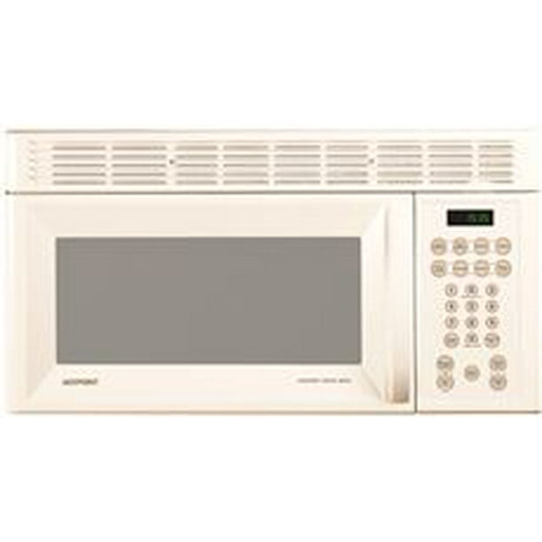 HOTPOINT 1.6 CU.FT. OVERTHERANGE MICROWAVE OVEN, BISQUE, 950 W