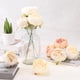 thumbnail image 4 of Uxcell 25Pcs Peonías Flores Artificiales, Cabezas de Flores de Peonía Artificial de Seda con Tallos Falsos, Beige, 4 of 6