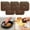 Brown, variant on Okaydehi 5Packs Pan Scrapers Dish Scraper Tool Set, Food Scraper Plastic Pan Pot Scraper, Cast Iron Cleaner Scraper Iron Skillet Scraper Scrubber for Cleaning Grease, Kitchen Scrapper (Brown) Brown