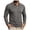 Grey, variant on GEWSEY Mens Polo Shirt Long Sleeve Casual Button Dress Knit Golf Polo Shirt (Blue, M)