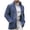 Royal Blue, variant on Men's Button Front Knit Jacket Long Sleeve Casual Outerwear Sweater Cardigan