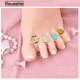 thumbnail image 4 of Separador de dedos de silicona reutilizable para pedicura, manicura y aplicación de esmalte de uñas., 4 of 5