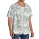 thumbnail image 2 of Balery White Birds Camisa Casual de Manga Corta con Botones para Hombre, Texturizada, Estilo Cubano, para Playa, Verano-X-Large, 2 of 5