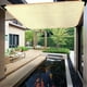 thumbnail image 4 of Toldo de sombra para exteriores Red de sombrilla de HDPE con ojales | Toldo de bloque UV de 118x118 pulgadas para pérgola patio invernadero piscina jardín | Cubierta superior beige transpirable, 4 of 7