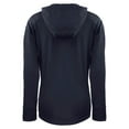 thumbnail image 3 of Women's Cutter & Buck  Navy Chicago Cubs City Connect Daybreak Eco Recycled Half-Zip Hoodie, 3 of 3