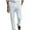 White, variant on hotojiny Work Pants for Men Casual Cotton Linen Button up Dress Pants Comfy Straight Leg Summer Golf Pants Beachwear