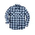 thumbnail image 2 of COOFANDY Men's Flannel Plaid Shirts Long Sleeve Casual Button Down Shirt with Pockets, 2 of 6