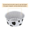 thumbnail image 4 of Black&White Cupcake Cups 50pcs 66x36x85mm Aluminum Foil Standard Cupcake Liners, 4 of 6