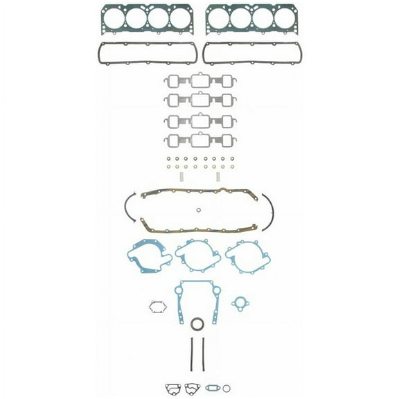 Fel-Pro 260-1008 Engine Gasket Set - Full Fits select: 1971-1976 OLDSMOBILE CUTLASS SUPREME, 1968-1976 OLDSMOBILE CUTLASS