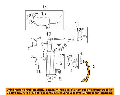 Genuine Chrysler 4861711AB EGR Tube