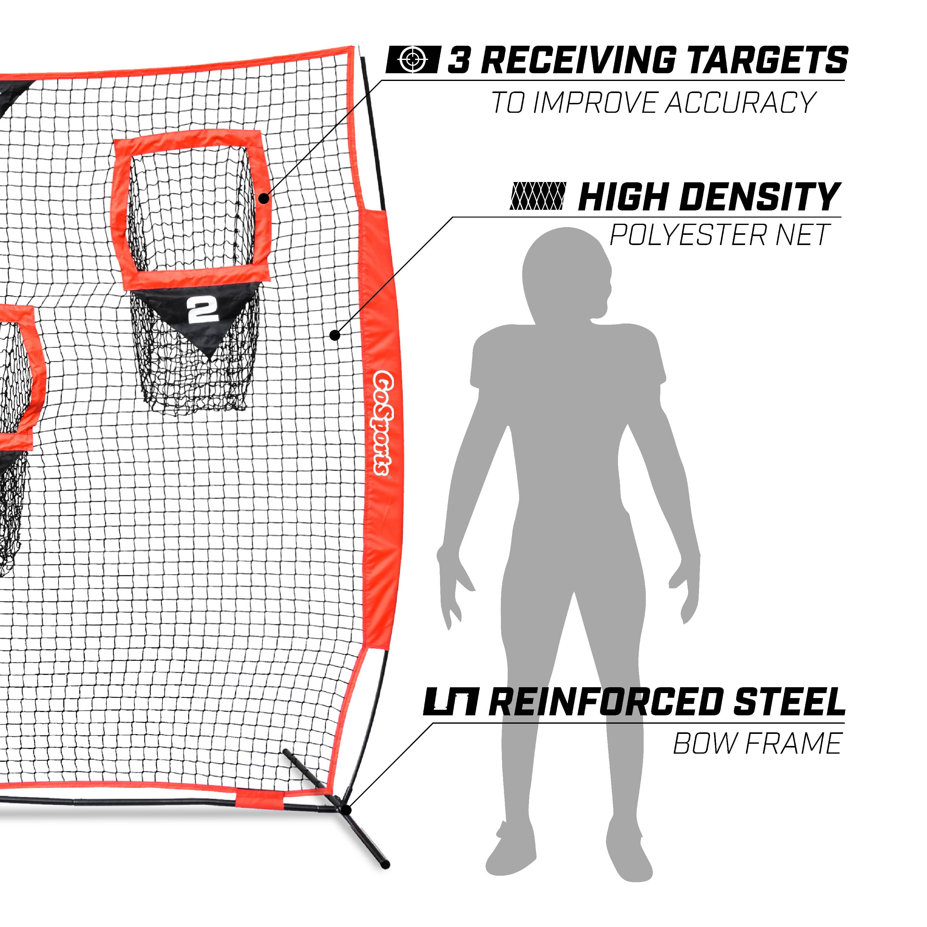 Details about   Portable Football Trainer Throwing Net Set for Improving QB Throwing Accuracy US 