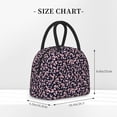 thumbnail image 3 of Haiem Flower Printed Lunch Bag Women, Lunch Box Lunch Bag for Women, Small Leakproof Cute Lunch Tote Large Capacity Reusable Insulated Cooler Lunch Container, 3 of 6