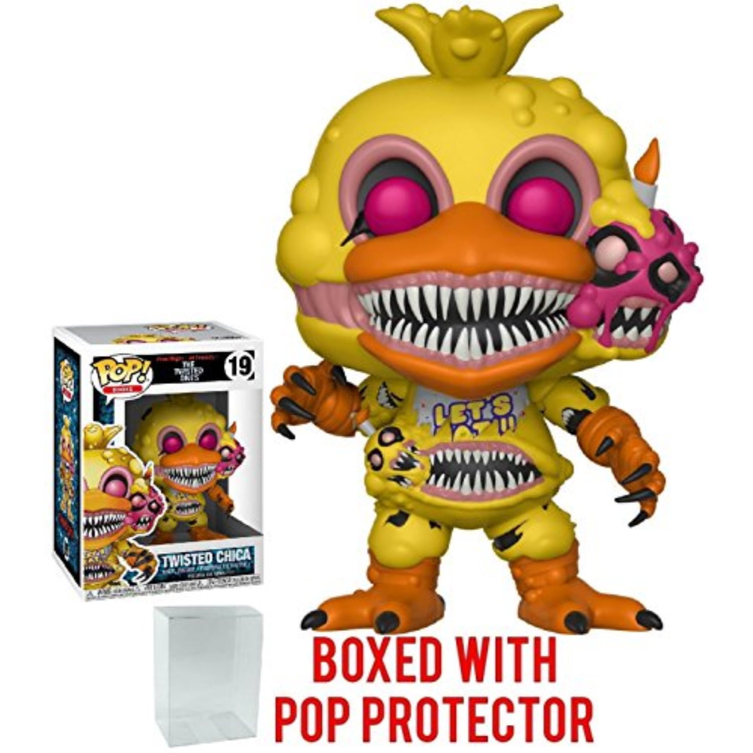 Funko Pop Bundled with Pop Box Protector Case Baby Vinyl Figure Games: Five Nights at Freddys Sister Location