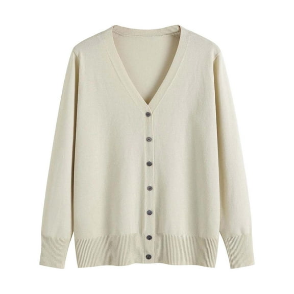 Oversized Cardigans Women Long Sleeved Knit Solid Color And Elegant Sweater. Outfits Clothes