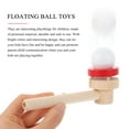 TUIBELYN Floating Blow Pipe Balls Game Kids Family Activity