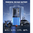 thumbnail image 5 of MixMart Portable Tire Inflator Air Compressor - 150 PSI, 25,000mAh Rechargeable Battery, Digital Pressure Gauge, Fast Inflation for Car, Bike, Motorcycle, Balls & More, 5 of 6