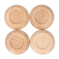 thumbnail image 1 of 4 Uds. De Tazas Con Ruedas De Piano De Madera De Haya, Protector De Suelo, Posavasos De Madera Antideslizantes, Tazas Para Muebles De Piano De Cola, Juego De Almohadillas Para, 1 of 7
