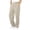 Khaki, variant on NOEGOEU Boys Baggy Sweatpants Wide Leg Open Bottom Workout Athletic Joggers Girls Uniform Pants 5-16 Years (Orange,7-8Years)