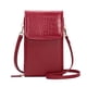 thumbnail image 1 of Bolso bandolera de PU Cartera de mujer Bolso minimalista de moda para teléfono, 1 of 5