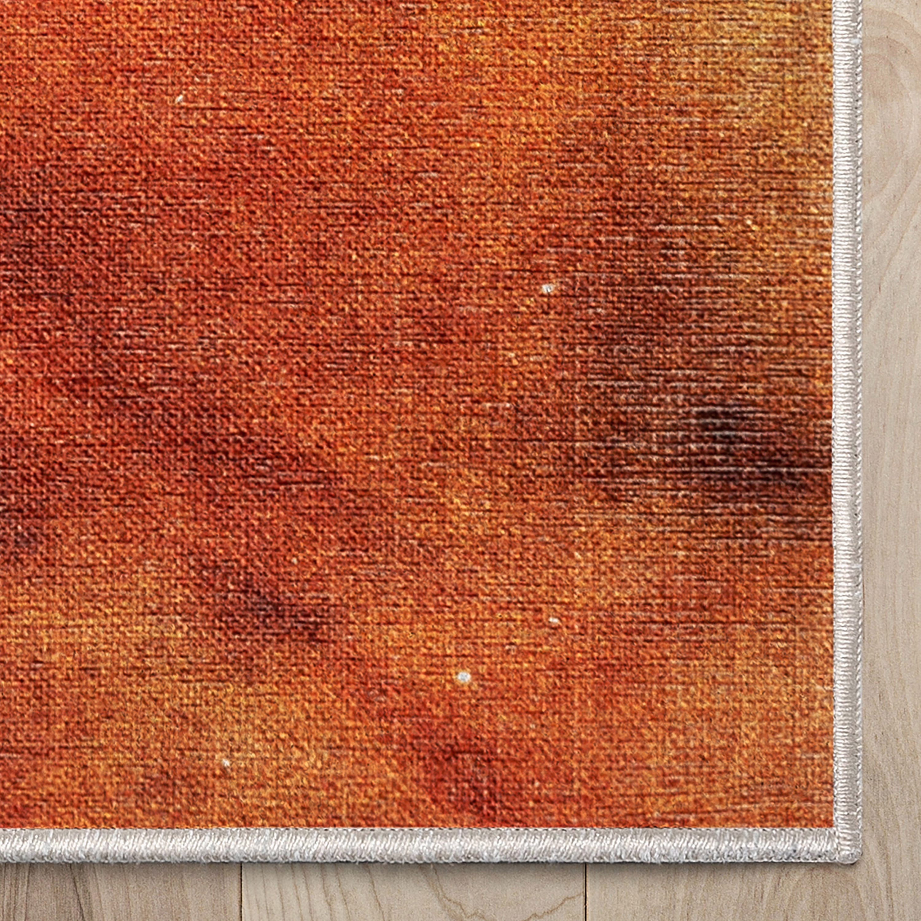 Well Woven Celestial Space Carina Space Nebula Constellation Multi Color Flat Pile Easy to Clean 5'3" x 7'3" Area Rug for Living Room Dining Room Bedroom and Kitchen