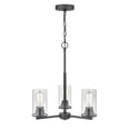 thumbnail image 3 of 2713-MB Millennium Lighting Verlana - 3 Light Chandelier-21.25 Inch Tall and 19 Inch Wide-Matte Black Finish    -Traditional Installation, 3 of 5