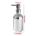 thumbnail image 3 of Injueey Dispensadores de 500ml, cabezal de bomba, a prueba de fugas, baño vacío, botella portátil, baño, plástico, reutilizable, lavable, Suministros de limpieza para el hogar PC 1, 3 of 6