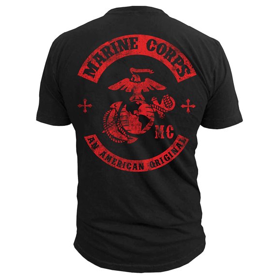 Men's USMC An American Original T-Shirt Small Black